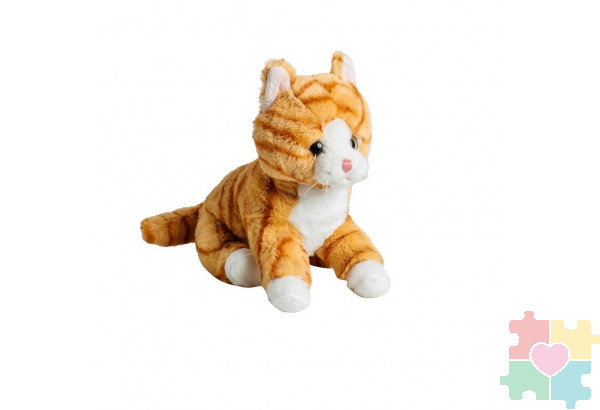 Мягкая игрушка Кот рыжий 20 см