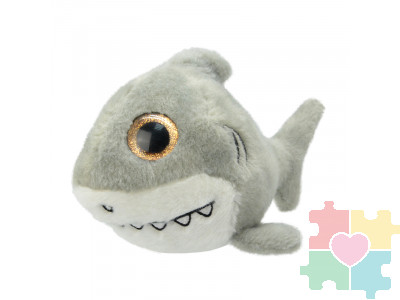 Мягкая игрушка Акула, 15 см