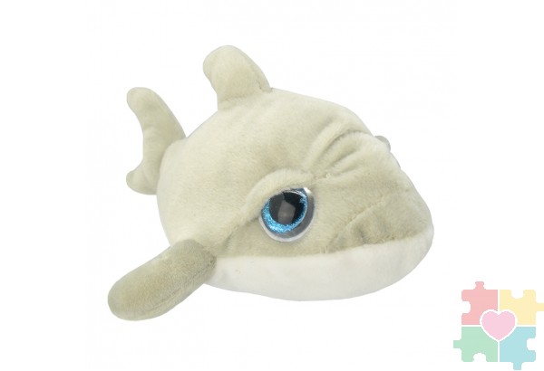 Мягкая игрушка Акула, 25 см