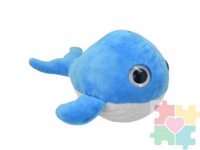 Мягкая игрушка Кит, 15 см