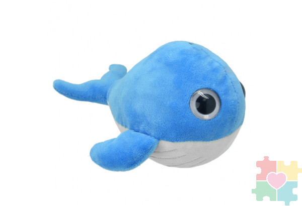 Мягкая игрушка Кит, 15 см