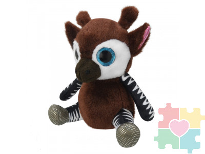 Мягкая игрушка Окапи, 15 см