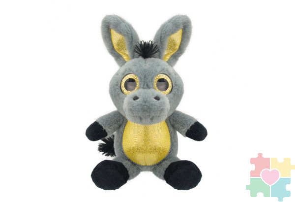 Мягкая игрушка Ослик, 15 см