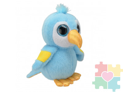 Мягкая игрушка Попугай Ара, 15 см