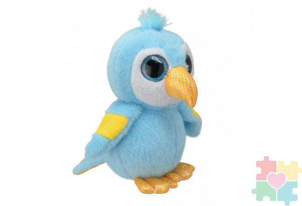 Мягкая игрушка Попугай Ара, 15 см