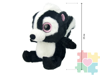 Мягкая игрушка Скунс, 25 см