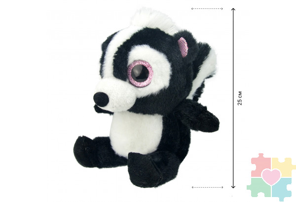 Мягкая игрушка Скунс, 25 см