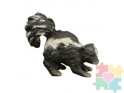 Фигурка игрушка серии "Мир диких животных": Скунс