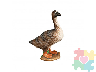 Фигурка игрушка серии "На ферме": птица Серый гусь