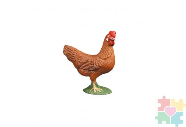 Фигурка игрушка серии "На ферме": птица Курица