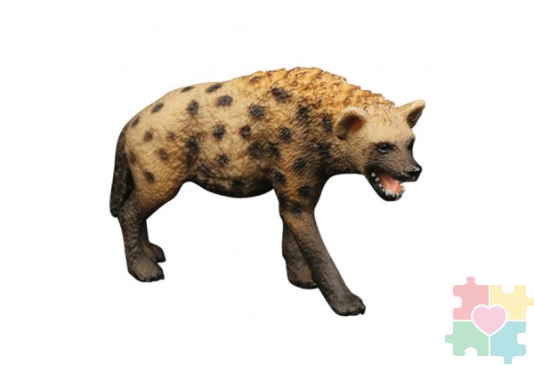 Фигурка игрушка серии "Мир диких животных": Пятнистая гиена