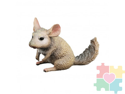 Фигурка игрушка серии "Мир диких животных": Шиншилла