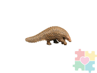 Фигурка игрушка серии "Мир диких животных": Броненосец