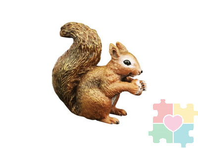 Фигурка игрушка серии "Мир диких животных": Белка