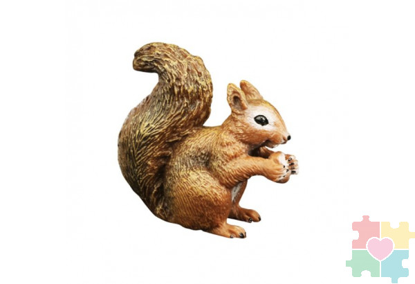 Фигурка игрушка серии "Мир диких животных": Белка