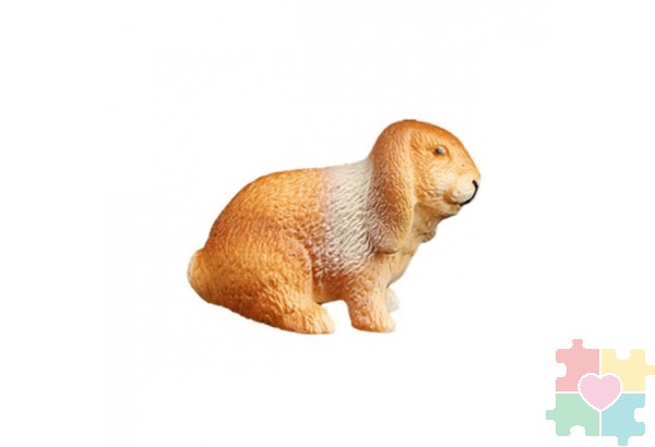 Фигурка игрушка серии "На ферме": кролик рыжий