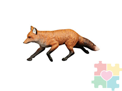 Фигурка игрушка серии "Мир диких животных": Лиса