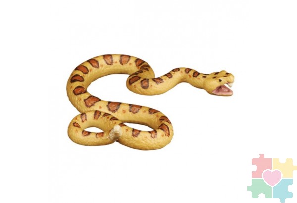 Фигурка игрушка серии "Мир диких животных": рептилия змея