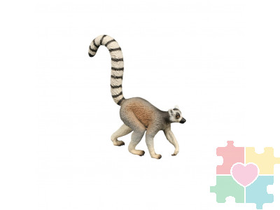 Фигурка игрушка серии "Мир диких животных": Обезьяна Кольцехвостый лемур