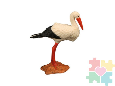 Фигурка игрушка серии "Мир диких животных": птица Аист