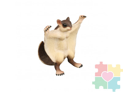 Фигурка игрушка серии "Мир диких животных": Белка-летяга