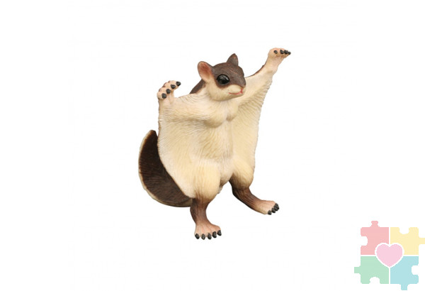 Фигурка игрушка серии "Мир диких животных": Белка-летяга
