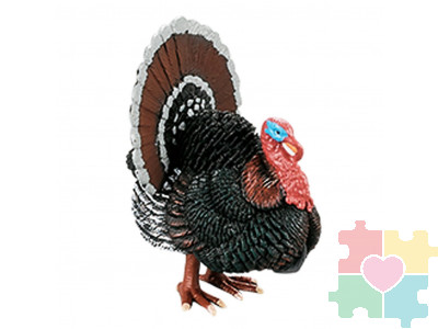 Фигурка игрушка серии "На ферме": птица Индюк