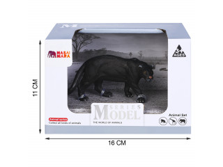 Фигурка игрушка серии "Мир диких животных": Черная пантера