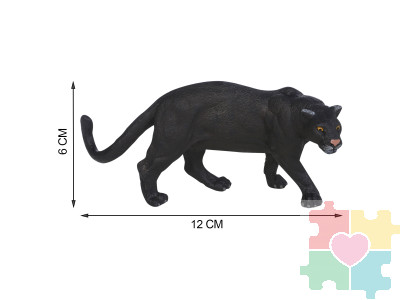 Фигурка игрушка серии "Мир диких животных": Черная пантера