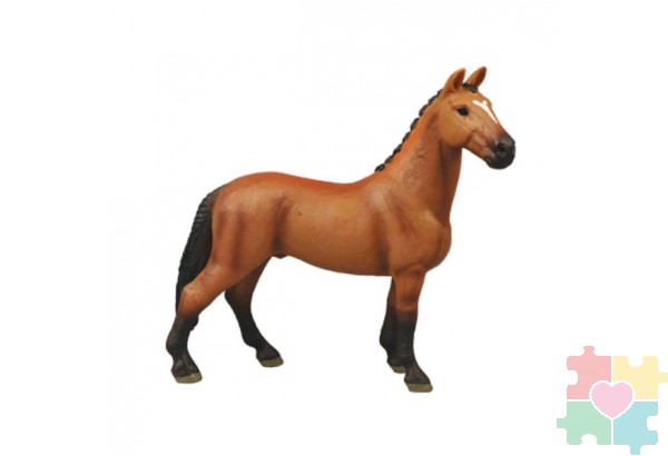 Фигурка игрушка серии "Мир лошадей": Лошадь коричневая