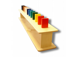 Тактильно-развивающая панель с домино