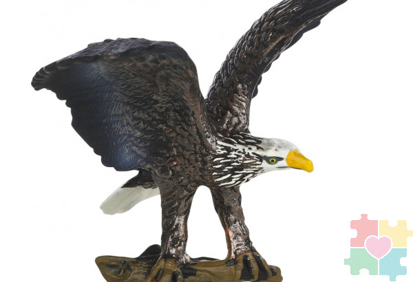 Фигурка игрушка серии "Мир диких животных": птица Орел