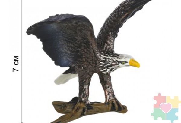 Фигурка игрушка серии "Мир диких животных": птица Орел