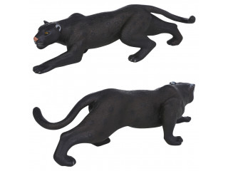 Фигурка игрушка серии "Мир диких животных": Черная пантера на охоте