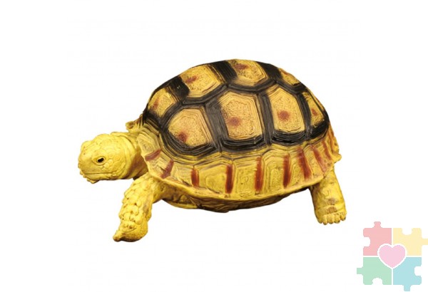 Фигурка игрушка серии "Мир диких животных": рептилия Желтоголовая черепаха