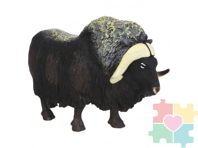 Фигурка игрушка серии "Мир диких животных": Овцебык
