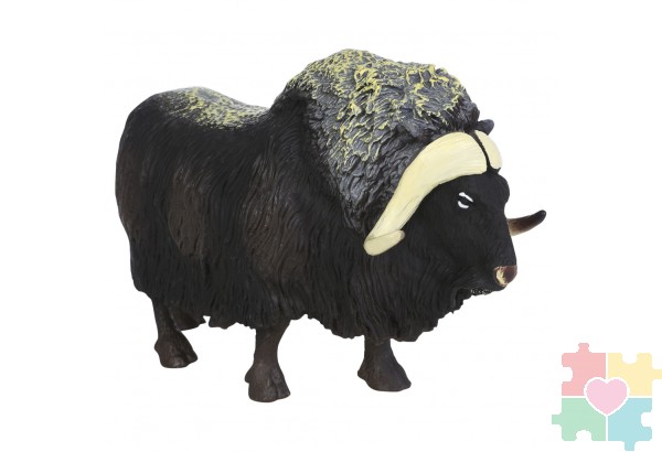 Фигурка игрушка серии "Мир диких животных": Овцебык