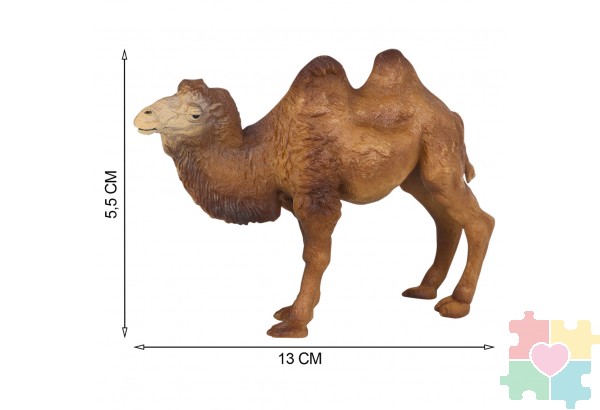 Фигурка игрушка серии "Мир диких животных": Верблюд