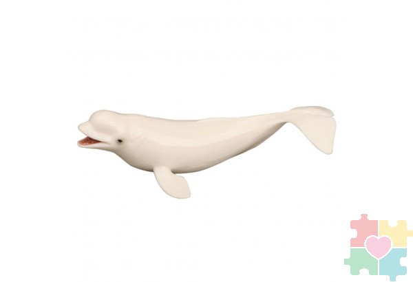 Фигурка игрушка серии "Мир морских животных": Белуха