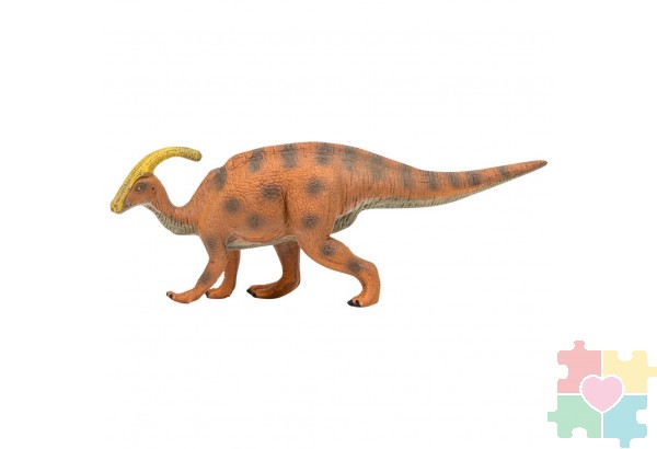 Игрушка динозавр серии "Мир динозавров" Паразауролоф, фигурка длиной 24 см