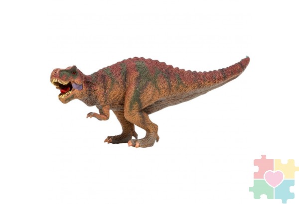 Игрушка динозавр серии "Мир динозавров" Тираннозавр, фигурка длиной 26 см