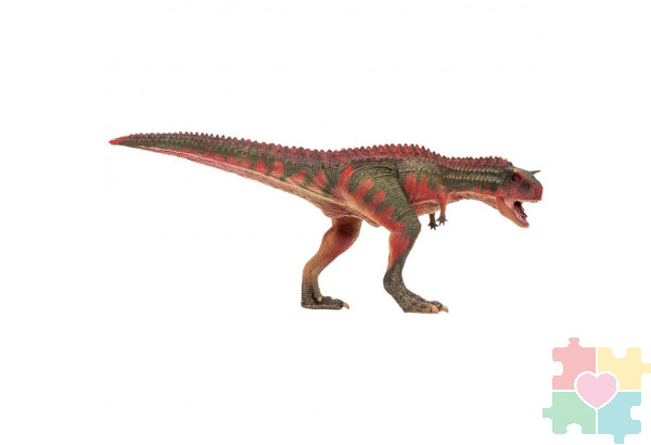 Игрушка динозавр серии "Мир динозавров" Карнотавр, фигурка длиной 30 см