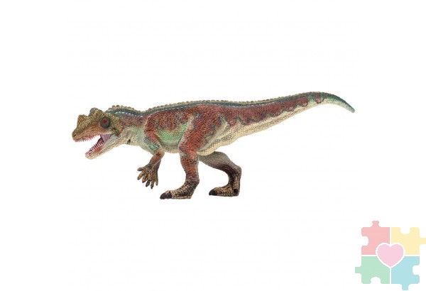 Игрушка динозавр серии "Мир динозавров" Цератозавр, фигурка длиной 30 см