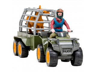 Набор фигурок серии "На ферме": Перевозка животных (машинка игрушка, фермер, лошадь)