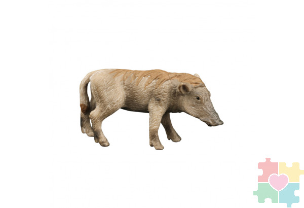 Набор фигурок животных серии "Мир диких животных": скунс, 2 бородавочника, змея, стервятник (набор из 6 фигурок)