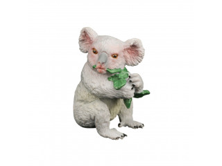 Набор фигурок животных серии "Мир диких животных": горилла, енот, варан, коала, жираф (набор из 6 предметов)