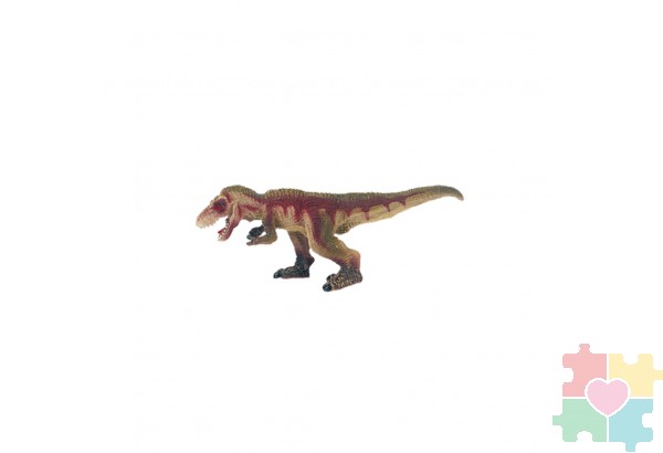 Динозавры и драконы для детей серии "Мир динозавров": стегозавр, акрокантозавр, велоцираптор, кентрозавр, тираннозавр (набор фигурок из 7 предметов)