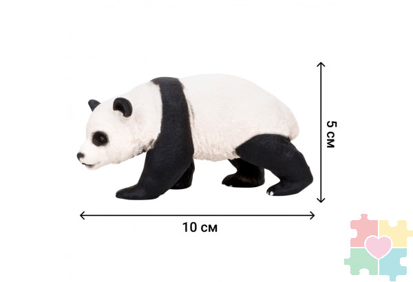 Игрушки фигурки в наборе серии "На ферме", 7 предметов (зоолог, семья панд, ограждение-загон, инвентарь)