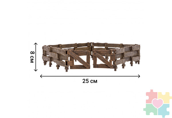 Набор фигурок животных серии "Мир лошадей": Конюшня игрушка, лошади, фермер, инвентарь - 16 предметов