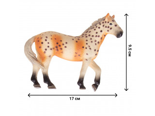 Набор фигурок животных серии "Мир лошадей": Конюшня игрушка, лошади, фермер, инвентарь - 16 предметов